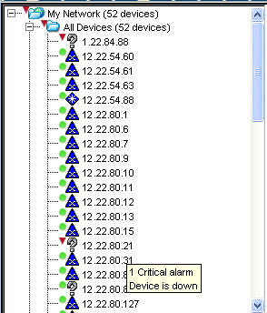 Alarm Device Tree