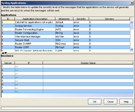 Syslog Applications