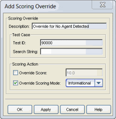 Add Scoring Override