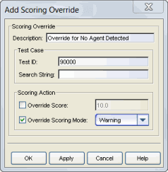 Add Scoring Override