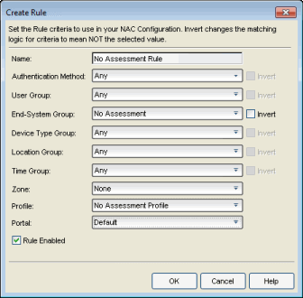 Disable Rule