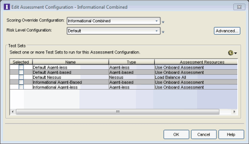 Combined Assessment Configuration