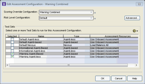 Combined Assessment Configuration