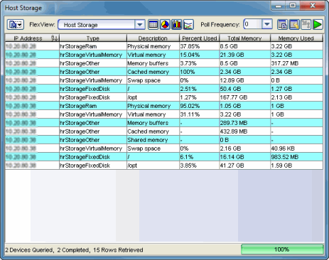 Host Storage